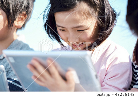 IT教育　イメージ　写生 43256148