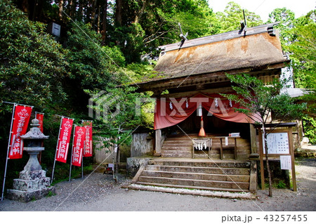 熊野三山・奥の宮　玉置神社　摂社・三柱社　拝殿 （奈良県 吉野郡 十津川村 ） 43257455