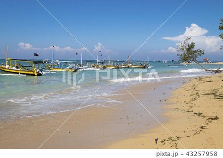 バリ島 サヌールビーチ インドネシア 43257958