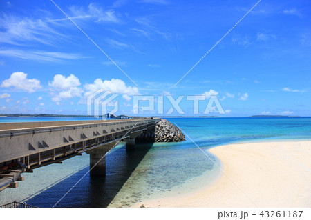 伊良部大橋と長山の浜 伊良部大橋と長山の浜 43261187