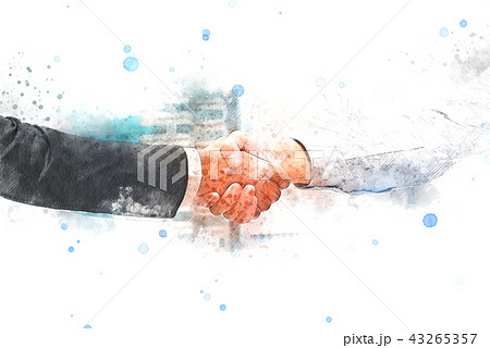 Join hands business concept and handshake concept. Join hands business concept and handshake concept. 43265357