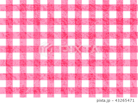 チェック柄　素材 43265471