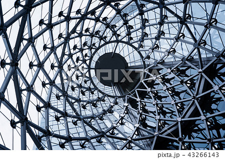 Spiral architecture structure. Glass facade design of contempora 43266143