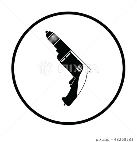 Electric drill icon 43268533