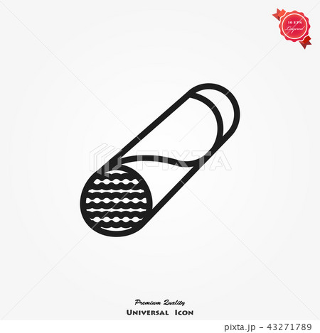 Wrap sandwich icon vector illustration 43271789