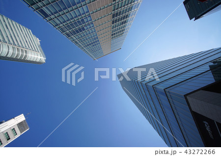 日本の東京都市景観　秋葉原の摩天楼　オフィス街化する秋葉原（電気街北口など） 43272266