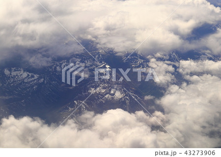 カナダ上空から見た北アメリカ大陸 カナダ上空から見た北アメリカ大陸 43273906