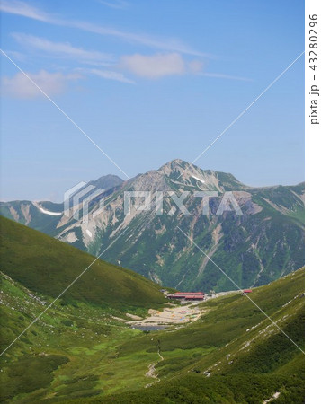 双六小屋への登山道から見る鷲羽岳 双六小屋への登山道から見る鷲羽岳 43280296
