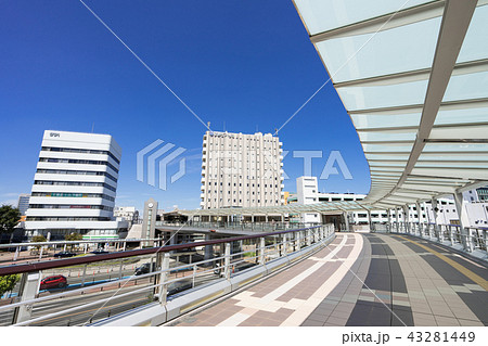刈谷駅前 都市風景 南口ウィングデッキ 刈谷駅前 都市風景 南口ウィングデッキ 43281449