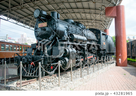 台湾　苗栗市（ミャオリー）　苗栗鉄道文物展示館　DT561テンダー型蒸気機関車（国鉄クンロク同形） 43281965