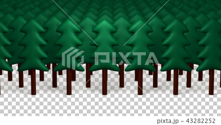 Coniferous winter coniferous forest 43282252