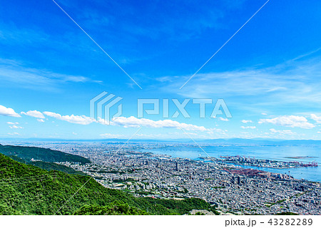 摩耶山掬星台からの眺望 摩耶山掬星台からの眺望 43282289
