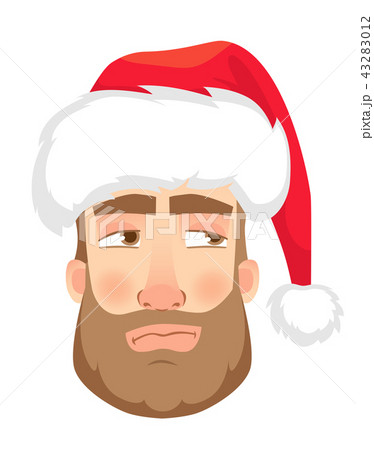 head of man in hat 43283012