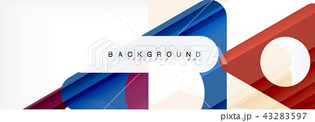Circle and triangle abstract background Circle and triangle abstract background 43283597