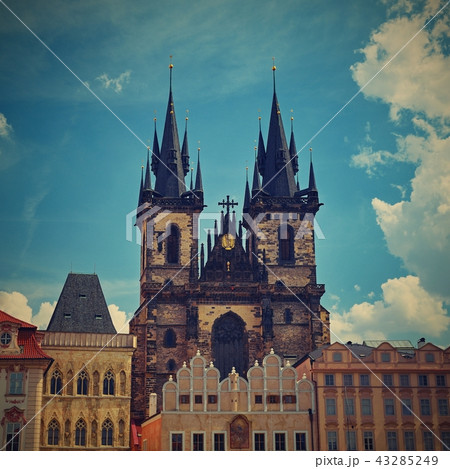 Prague, capital of the Czech Republic. Scenic view 43285249