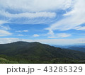 空の白クジラと波 43285329