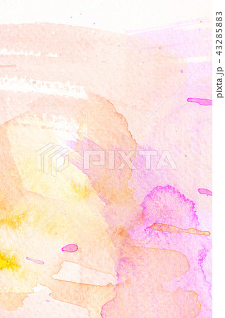 Abstract watercolor brush stroke background. 43285883