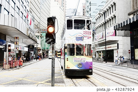 Hong Kong tram Hong Kong tram 43287924