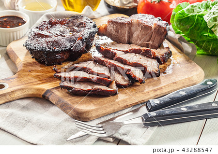 Char Siu Pork - Chinese roasted pork shoulder Char Siu Pork - Chinese roasted pork shoulder 43288547