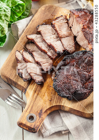 Char Siu Pork - Chinese roasted pork shoulder Char Siu Pork - Chinese roasted pork shoulder 43288550