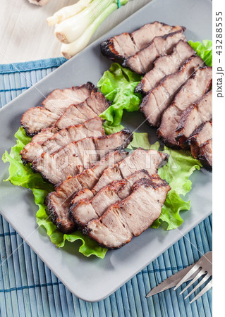 Char Siu Pork - Chinese roasted pork shoulder 43288555