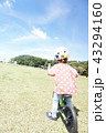 公園で自転車の練習中 43294160