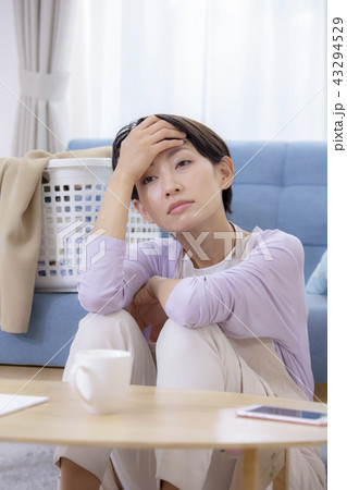 30代女性　疲れ　ストレス　鬱　体調不良 43294529