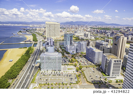 美しい福岡の街並み 美しい福岡の街並み 43294822