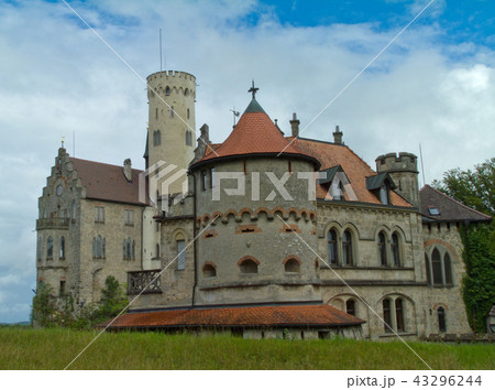 リヒテンシュタイン城の写真素材