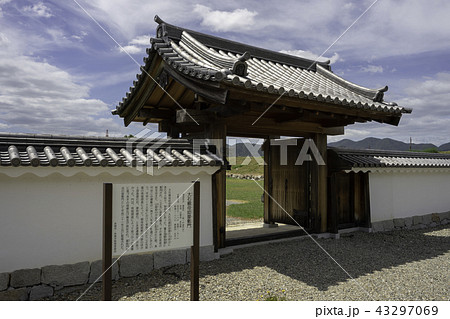 赤穂城本丸大石頼母助屋敷門 43297069