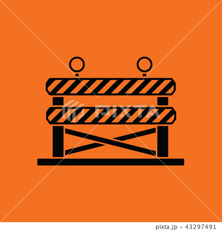 Icon of construction fence Icon of construction fence 43297491