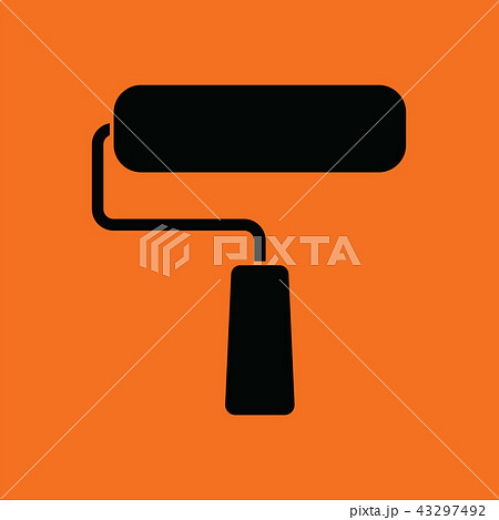 Icon of construction paint brushes Icon of construction paint brushes 43297492