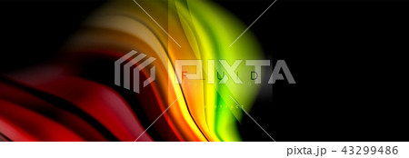 Rainbow fluid abstract shapes, liquid colors design, colorful marble or plastic wavy texture Rainbow fluid abstract shapes, liquid colors design, colorful marble or plastic wavy texture 43299486