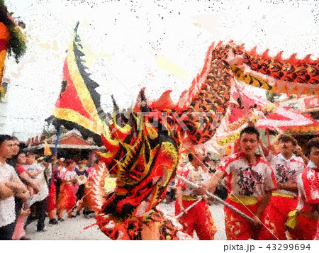 Taiwanese temple festival Taiwanese temple festival 43299694