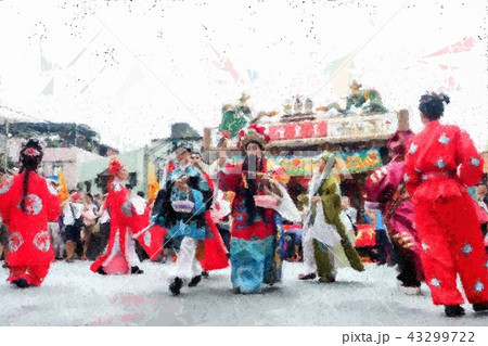 Taiwanese temple festival Taiwanese temple festival 43299722