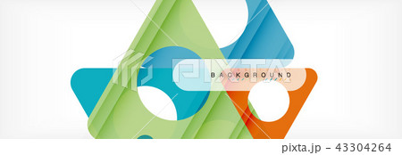 Abstract geometric background. Modern overlapping triangles. Unusual color shapes for your message Abstract geometric background. Modern overlapping triangles. Unusual color shapes for your message 43304264