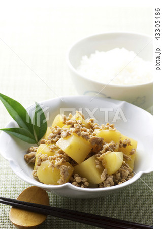 じゃがいものそぼろ煮17 43305486