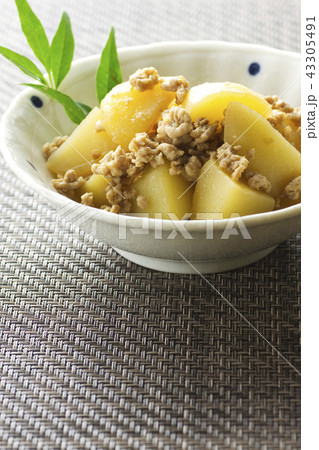 じゃがいものそぼろ煮21 43305491