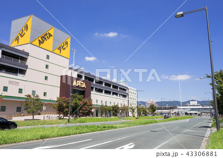蒲郡市都市風景　蒲郡駅前風景　県道370号線 43306881