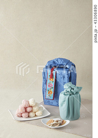 風呂敷 風呂敷包み 韓菓 43306890