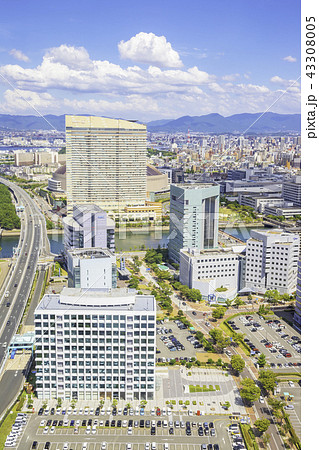 美しい福岡の街並み 美しい福岡の街並み 43308005