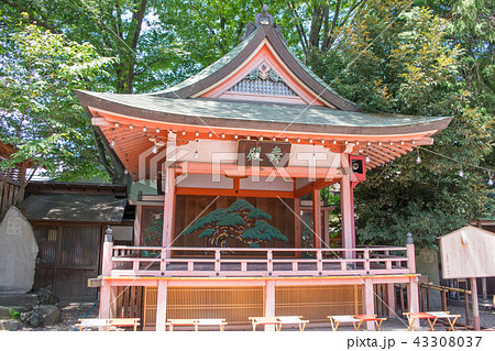 川越市　川越氷川神社　舞殿 43308037