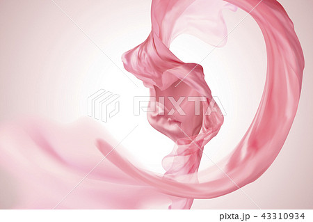 Pink satin element 43310934