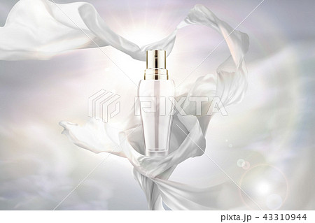 White chiffon and spray bottle White chiffon and spray bottle 43310944