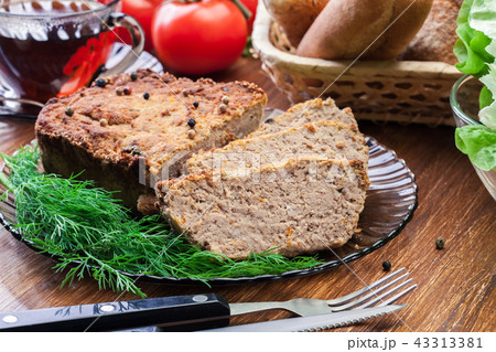 Homemade delicious meat pate Homemade delicious meat pate 43313381