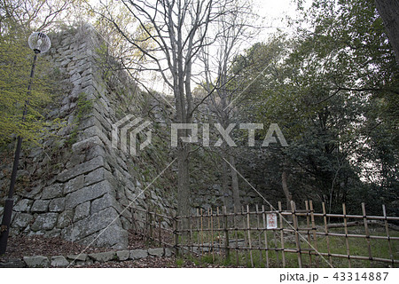 明石城 本丸鬼門除けの石垣 明石城 本丸鬼門除けの石垣 43314887