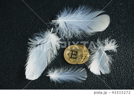 Bitcoin 金貨 仮想通貨 ゴールド 羽根 Bitcoin 金貨 仮想通貨 ゴールド 羽根 43315272