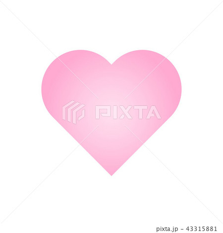 Heart flat Icon Vector , Love Symbol Valentine's 43315881