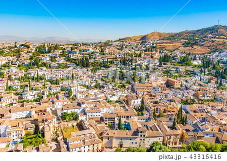 スペイン　グラナダ　街並み 43316416
