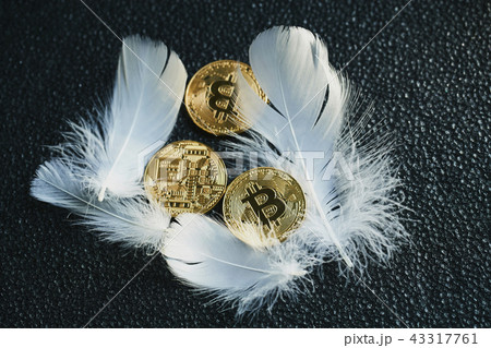 Bitcoin 金貨 仮想通貨 ゴールド 羽根 Bitcoin 金貨 仮想通貨 ゴールド 羽根 43317761